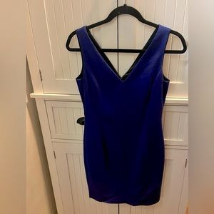 Zara Royal Blue Sleeveless Dress